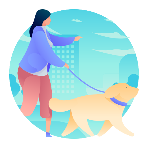 Zenpaws Training pack strolls service icon