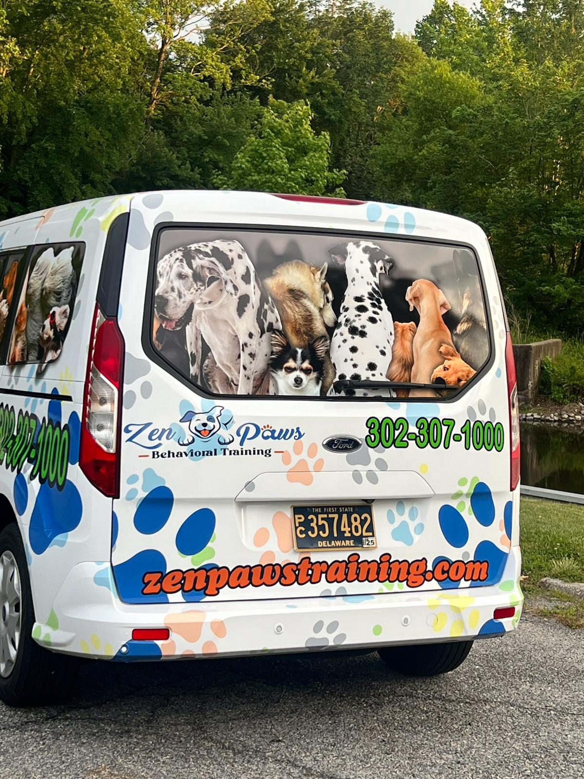 Zen Paws Training Van