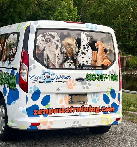 Zen Paws Training Van